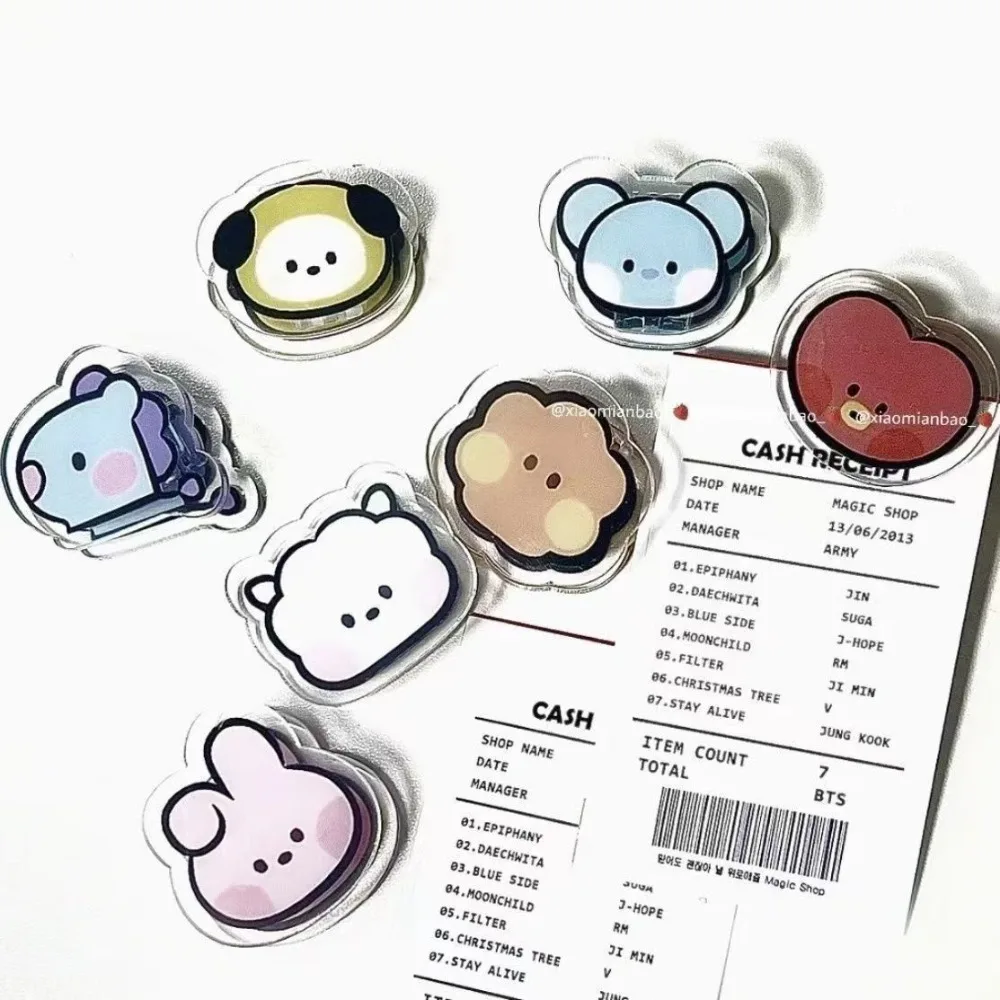 Kawaii BT21 Memo Clip Acrylic  - đánh giá và giá Tippet Line