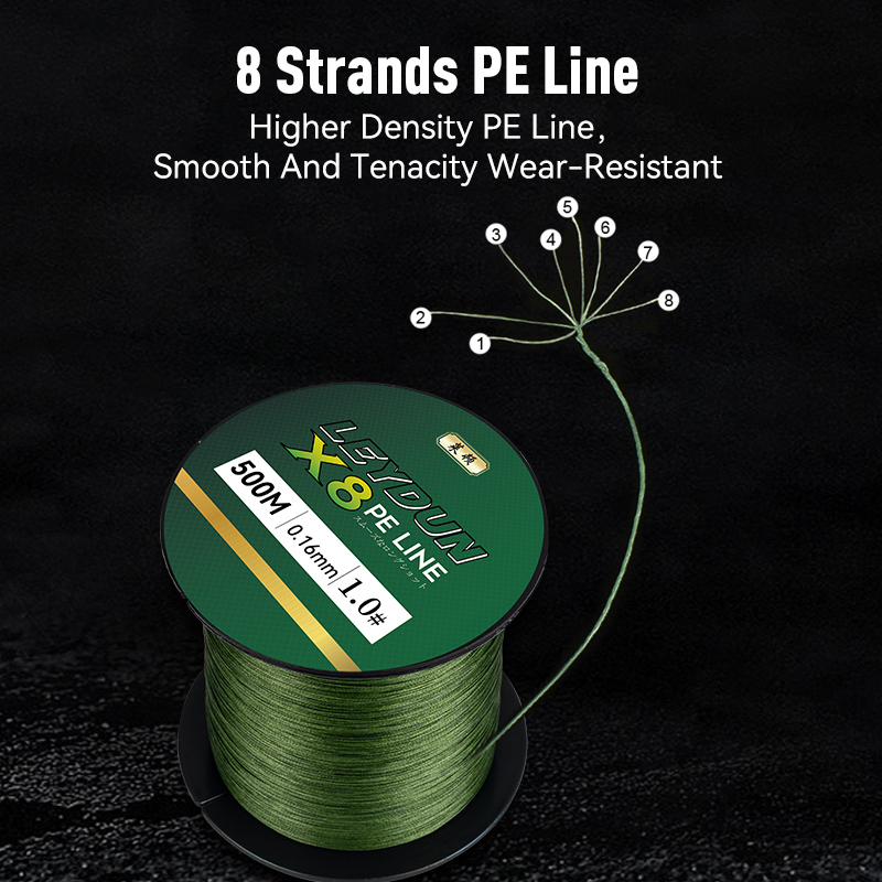 LEYDUN 500m Micro New Fishing  - đánh giá và giá Copolymer Line