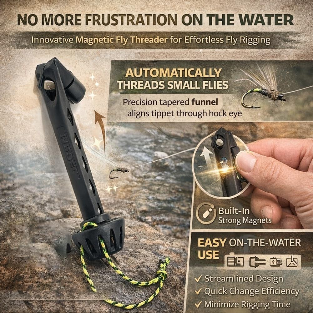 Portable Magnetic Fly Threader - đánh giá và giá Fishing Line Winder