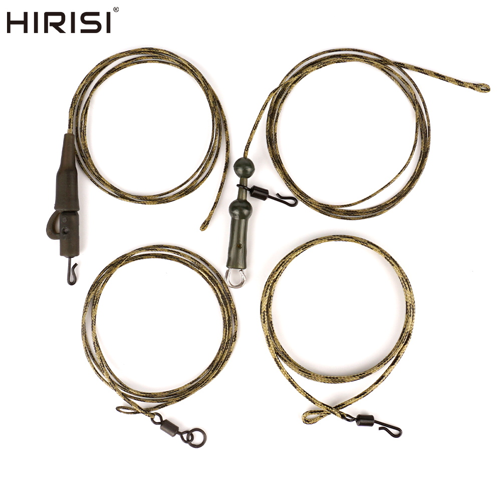 Hirisi 3Pcs 45lb Braided Lead  - đánh giá và giá Monofilament Line