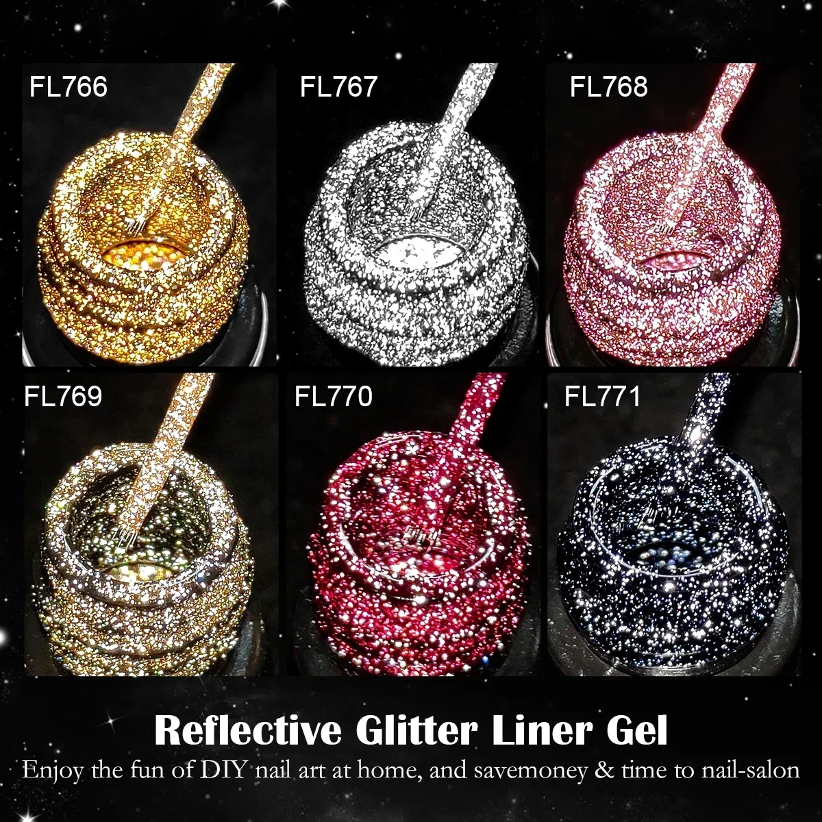 7/9/10/13pcs Gold Silver Refle - đánh giá và giá Copolymer Line