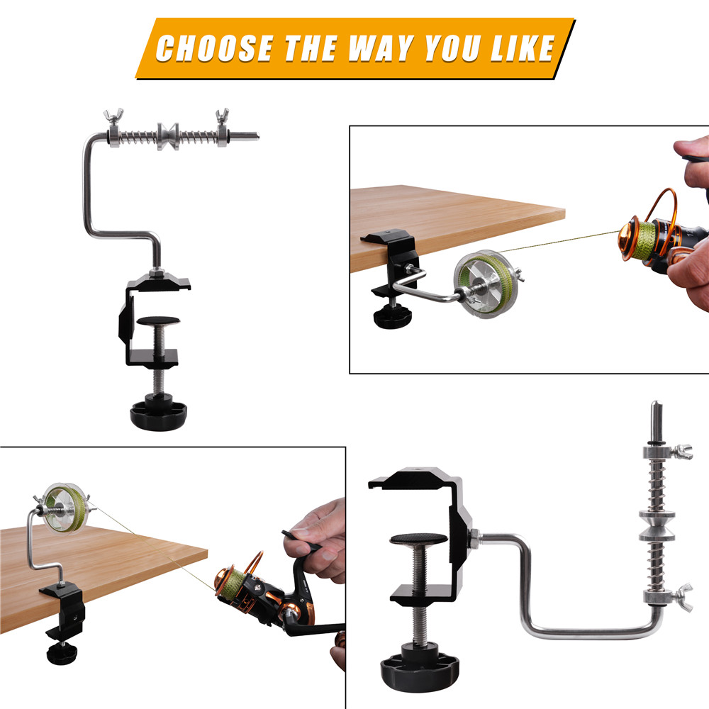 Protable Dây Câu Cá Aó Gió Có  - đánh giá và giá Fishing Line Dispenser